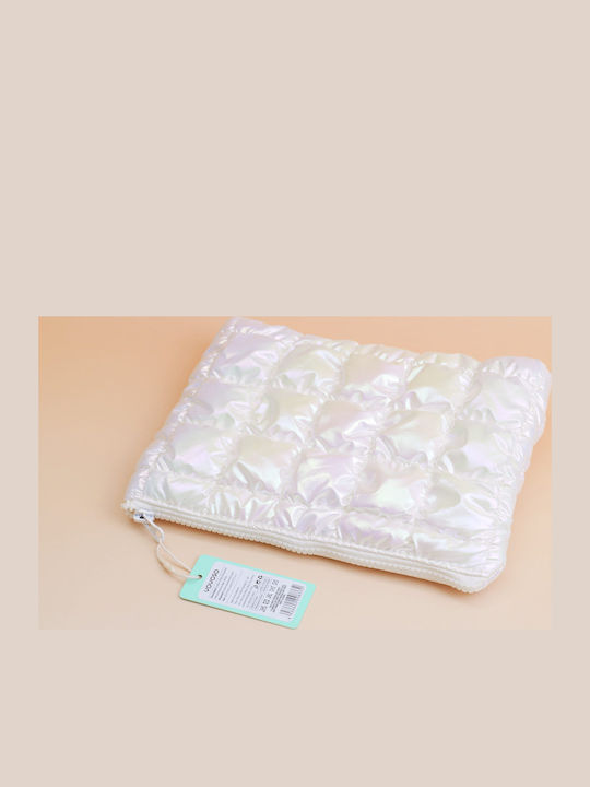 Yoyoso Makeup Bag Official Mesh White Filled Cotton