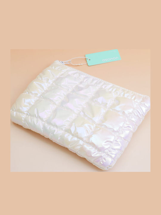 Yoyoso Makeup Bag Official Mesh White Filled Cotton