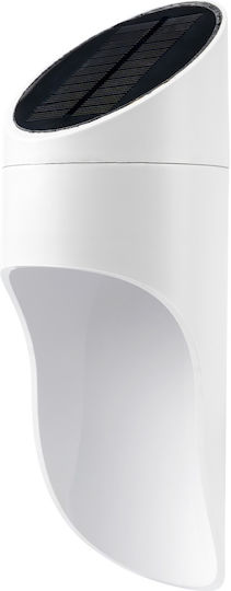 Optonica Wall Mounted Solar Light 1W with Cold White Light 6000K IP44