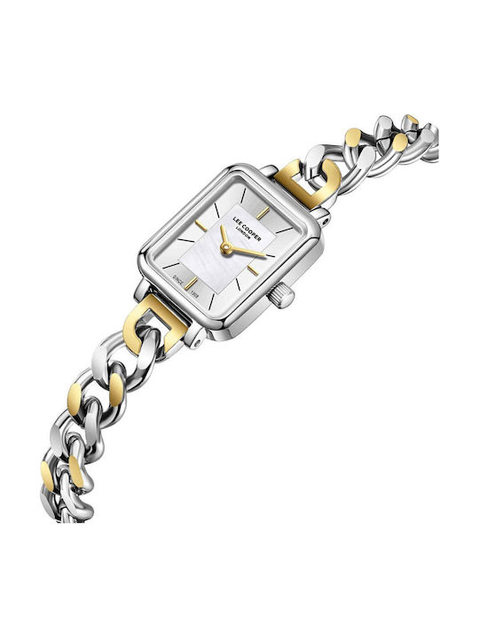 Lee Cooper Bracelet Ρολόι Μπαταρίας με Μεταλλικό Μπρασελέ