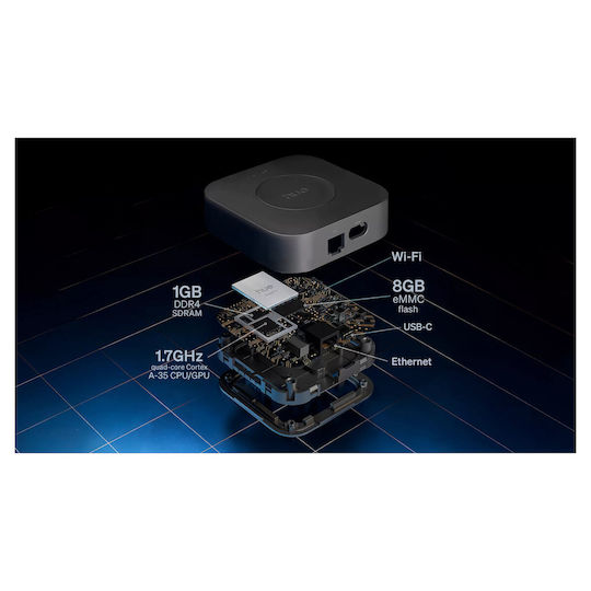 Philips Smart Λάμπα Hue Bridge Pro LED για Ντουί E27