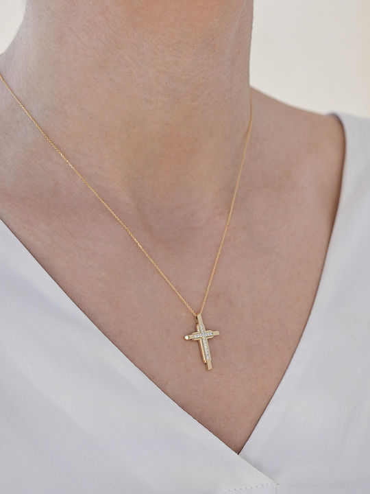 Kritsimis Gold Kreuz 14K Kritsimis Gold Kreuz 14K