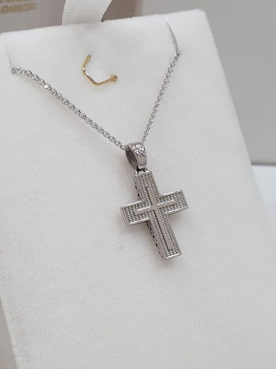 Papadopoulos Gold Cross Without Chain K14.87695
