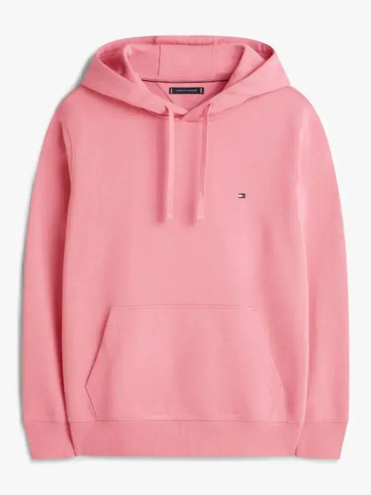 Sweatshirt with Hood Pink