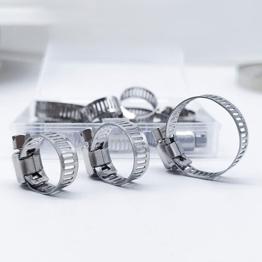 Set 26 Cleme Pentru Furtunuri Zola 6 Dimensiuni Diferite 16 22 25 28 X 8 Mm 35/40 X 12 7 Mm Cutie De Depozitare