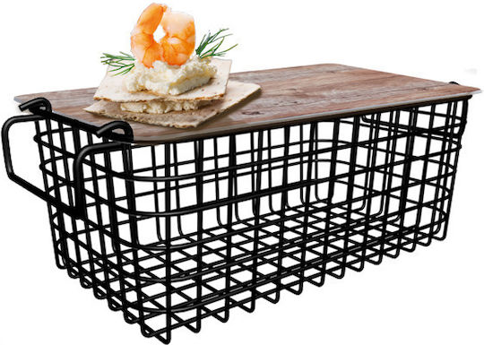 Raki Buffet Display Stand Metallic Metal