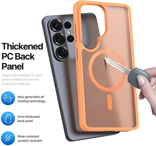 Dux Ducis Yind Series Back Cover Plastic Orange (Galaxy S26 Ultra)