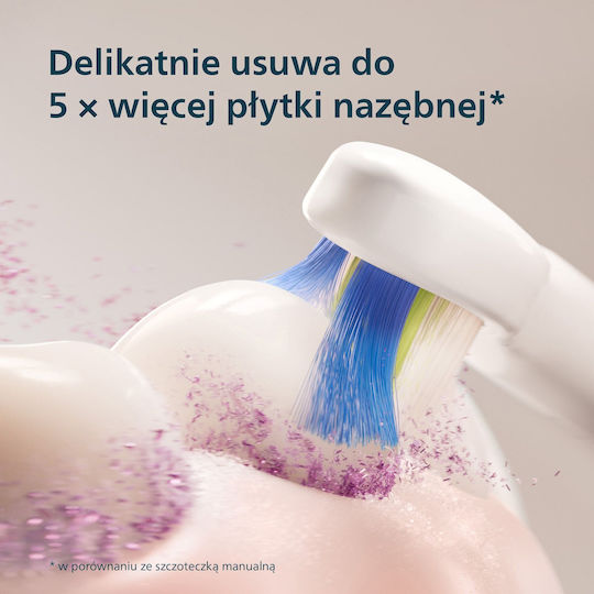 Philips Sonicare Elektrische Zahnbürste mit Drucksensor Weiße