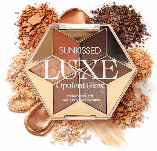 Sunkissed Eyeshadow Παλέτα με Σκιές Ματιών Matte σε Σκόνη 9gr
