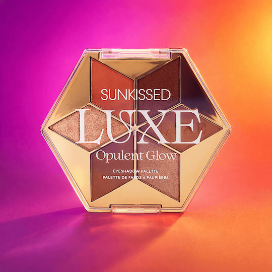Sunkissed Eyeshadow Παλέτα με Σκιές Ματιών Matte σε Σκόνη 9gr