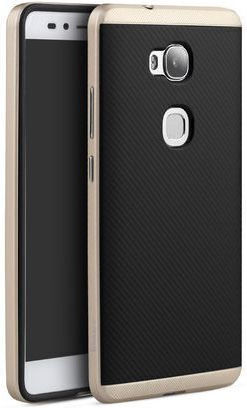 iPaky Hybrid Back Cover Σιλικόνης / Πλαστικό Ασημί (Honor 5x)