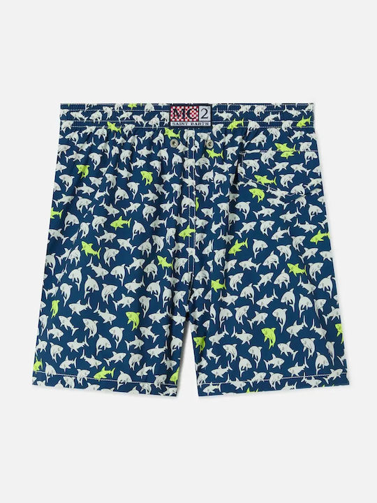 MC2 Kids Swimwear Swim Shorts Blue JEAN-LIGHTING-STRETCH-07507L-JEA002207507L-Printed MC2 Kids Swimwear Swim Shorts Blue JEAN-LIGHTING-STRETCH-07507L-JEA002207507L-Printed