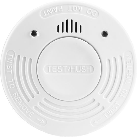 Alecto Pack 2 Optische Rauchmelder 85db Testknopf Stummschaltfunktion Weiße
