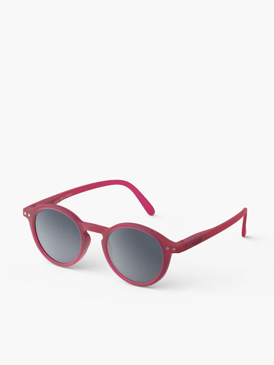 Izipizi #d Οβάλ Παιδικά Γυαλιά Ηλίου με Polarized Φακό Κόκκινα για 5-7 Ετών
