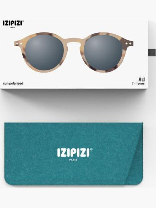 Izipizi Oval Kids Sunglasses with Polarized Brown Lens for 7-11 Years