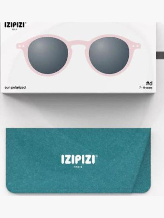 Izipizi Oval Kids Sunglasses with Polarized Lens Pink for 7-11 Years
