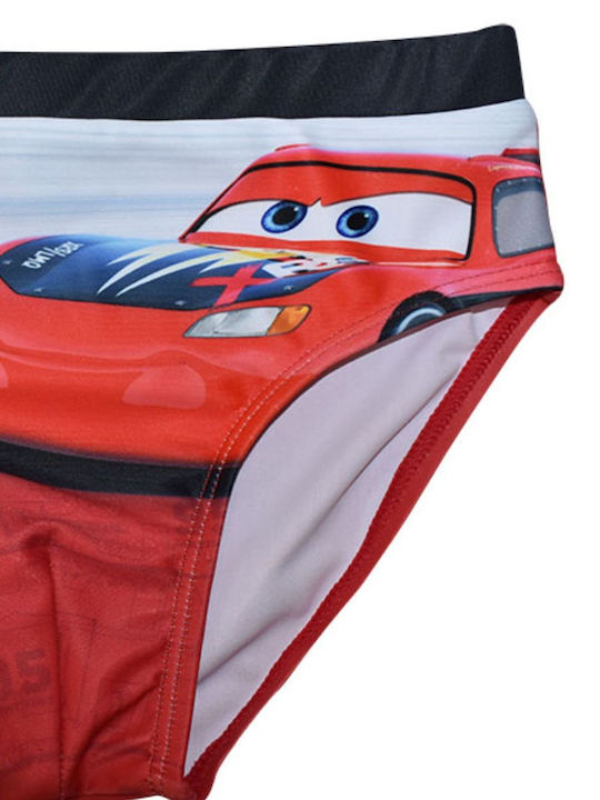 Disney Cars Παιδικό Μαγιό Σλιπ Κόκκινο