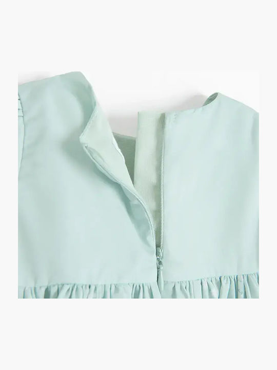 Rochie Fete Mâneca Scurtă Verde