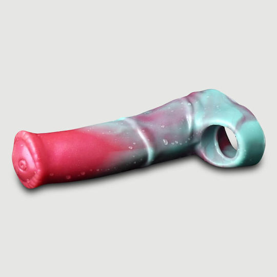 Προέκταση Πέους Monster Jump Penis Sleeve 15 X 4.5 Cm Μπλε Ροζ