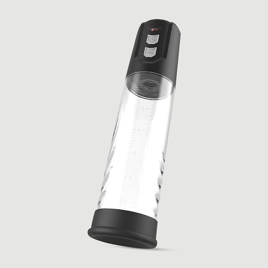 Electric Penis Pump 2 Speeds Sexopolis Male Automatic 2 Function Enhancer Penis Pump Transparent