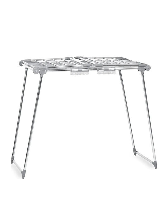 Smartic Lina Uscătoare Rufe Pliere De Pardoseală Inox Cu Lungimea Suportului De Uscare A Hainelor 22m