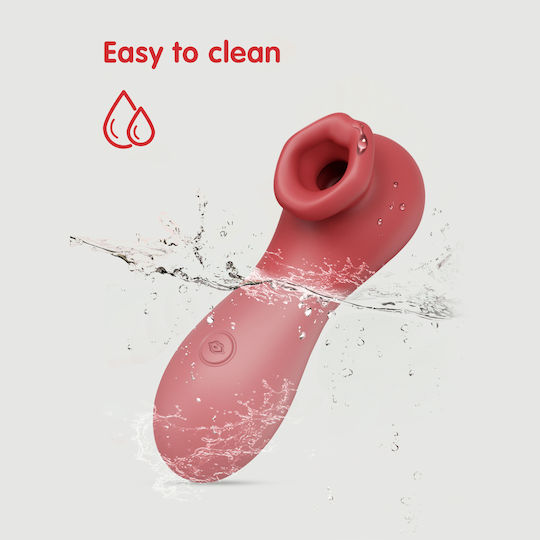 Аспиратор Клиторен Application Ultimate Sucker Clitoral Suction Stimulator Application Control Червен