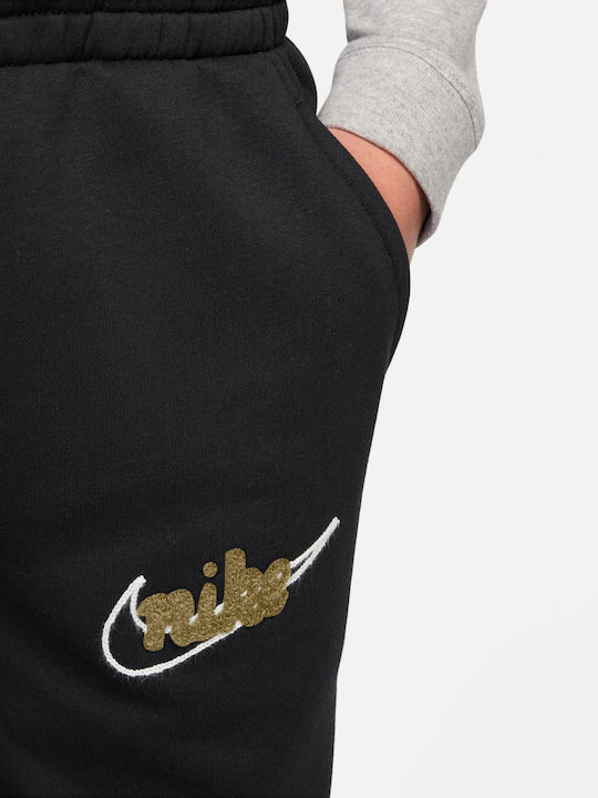 Kids Sweatpants Black Sportswear Club
