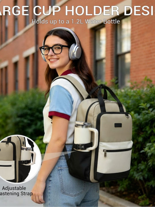 Miss Lulu K-Way Rucksack Khaki