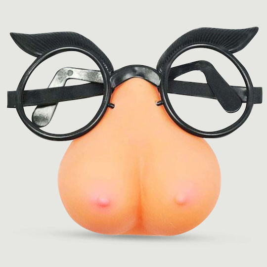 Nose Breast Glasses Sexy Female