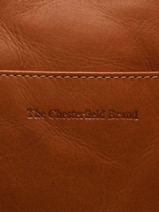 Leather Men's Shoulder / Crossbody Bag Tabac Brown