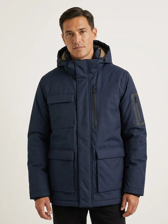 Herren Jacken Blau