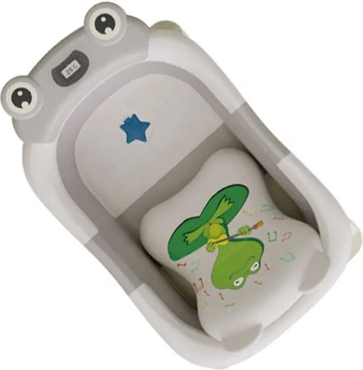 Little Mom Cadă Pliabilă Pentru Bebeluși cu Termometru Verde