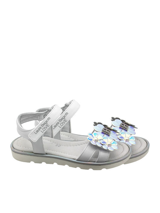 Kids' White Sandals