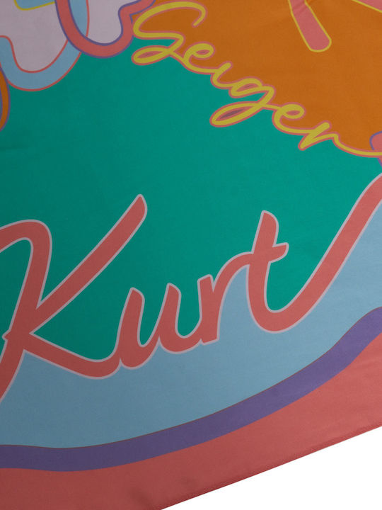 Kurt Geiger Γυναικείο Μεταξωτό Φουλάρι Ροζ Kurt Geiger Γυναικείο Μεταξωτό Φουλάρι Ροζ