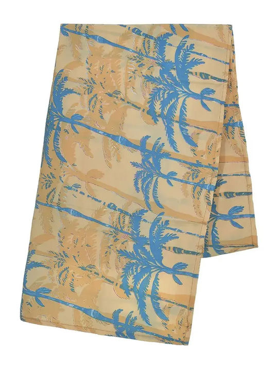Ble Resort Collection Γυναικείο Φουλάρι Τιρκουάζ