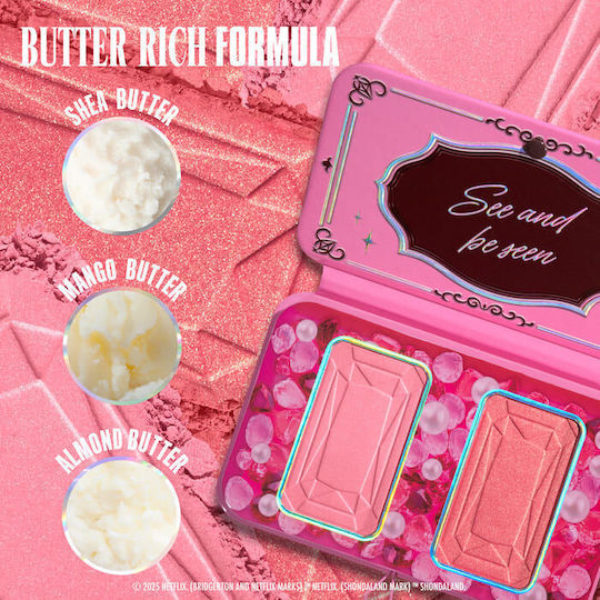 NYX Professional Makeup Палитра с Руж Bridgerton Royal Wallflower 5гр