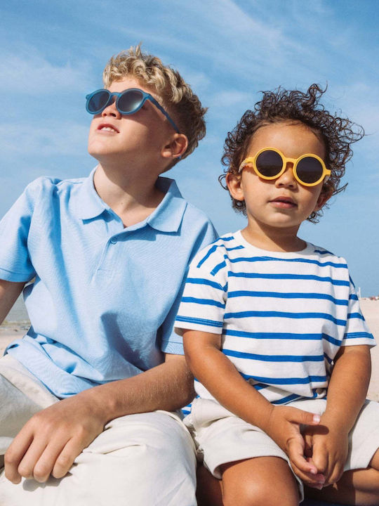 Olivio & Co Oval Kids Sunglasses with Polarized Blue Lenses for 5-12 Years