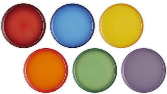 Le Creuset Placă Joasă Multicoloră 27cm 6 Bucăți