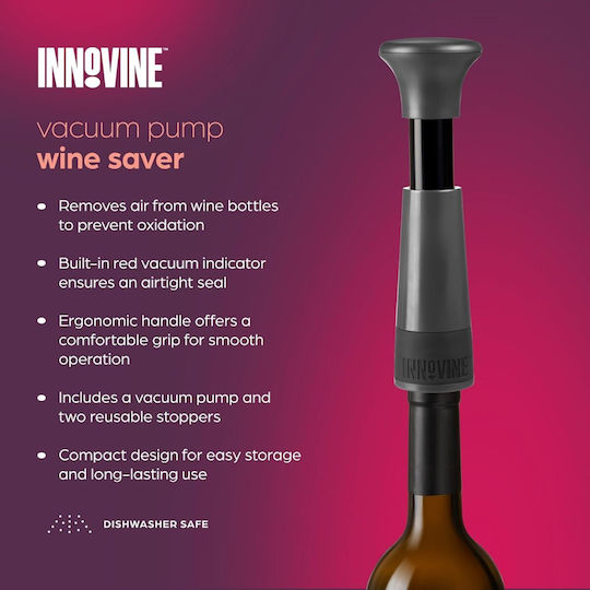Innovine Αντλία Αφαίρεσης Αέρα Πλαστική Γκρι