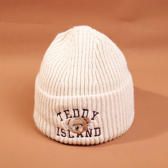 Beanie Unisex Căciulă Tricotată În Culoare Bej
