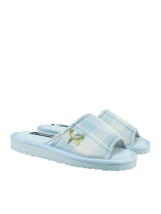 Winter Women's Slippers Light Blue