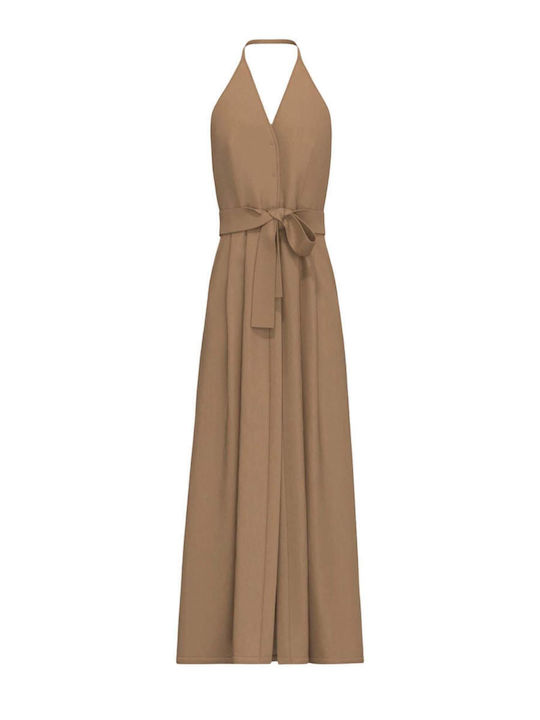 Summer Maxi Dress Brown