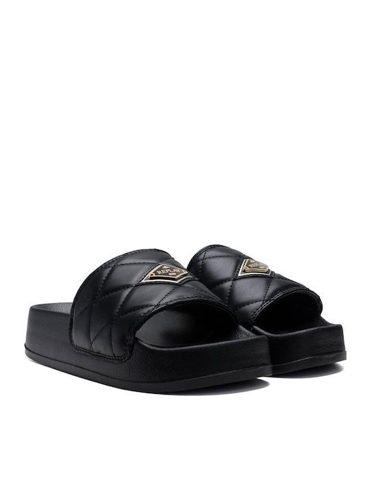 Lotty Women's Flat Sandals Flatforms Black