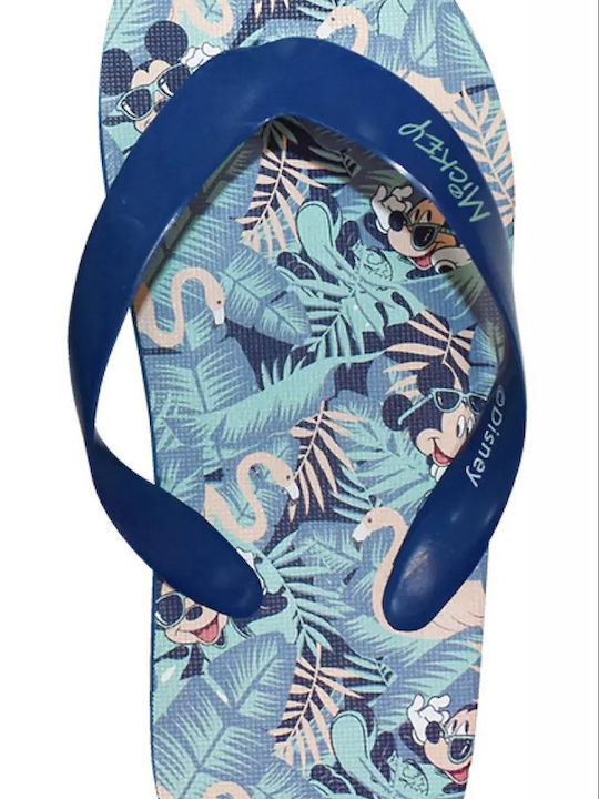 Kids' Flip Flops Green Mickey Summer