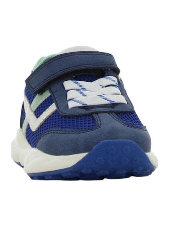 Kids Anatomic Sneakers with Hoop & Loop Closure Blue