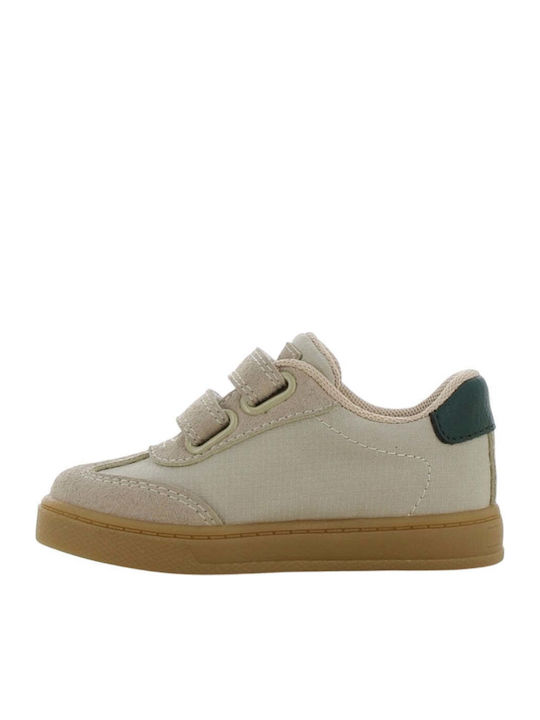 Kids Sneakers Anatomic With Hoop & Loop Closure Blue