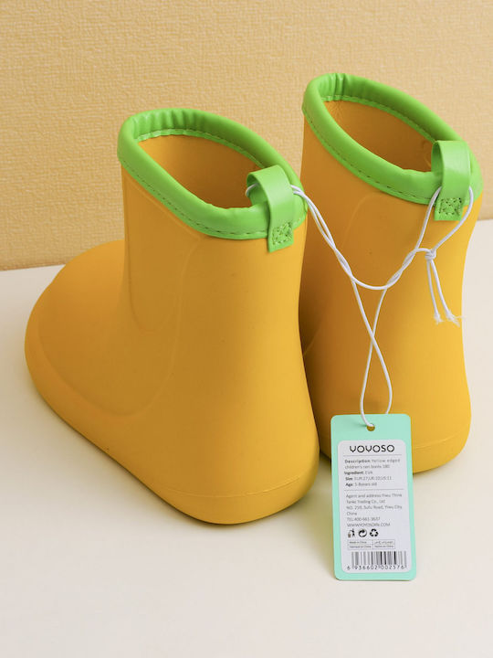 Kids Wellies Yellow