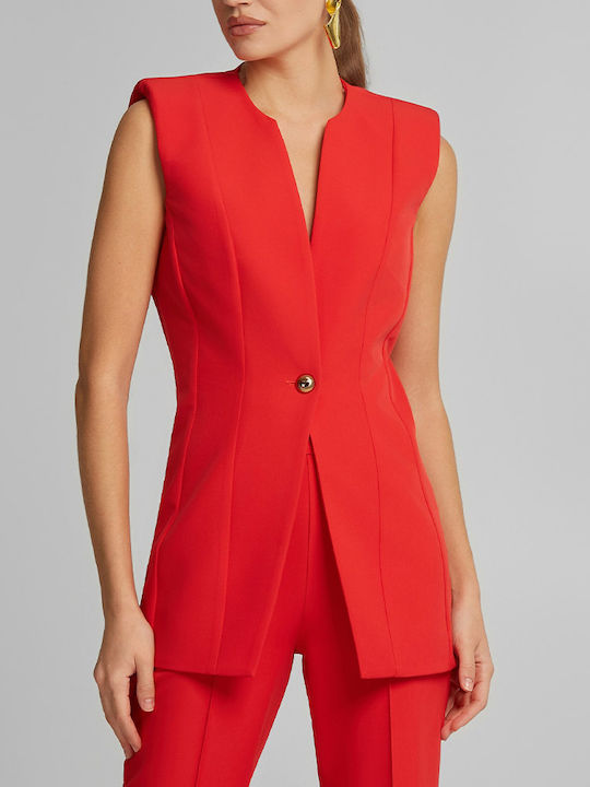 Red Women's Vest