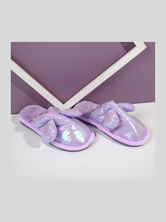 Purple Kids Slippers
