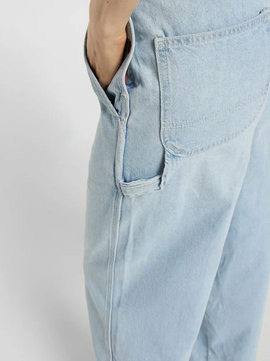 Dickeis Damen Latzhose Denim Blau